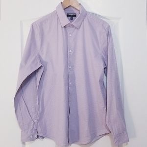 EXPRESS Men's Dress Shirt, Size L